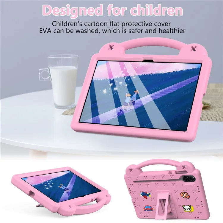 For Honor Pad X9 / Pad X8 Pro EVA Case Kickstand Anti-drop Kids Tablet Cover
