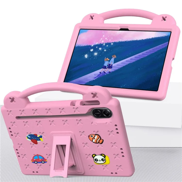 For Honor Pad X9 / Pad X8 Pro EVA Case Kickstand Anti-drop Kids Tablet Cover