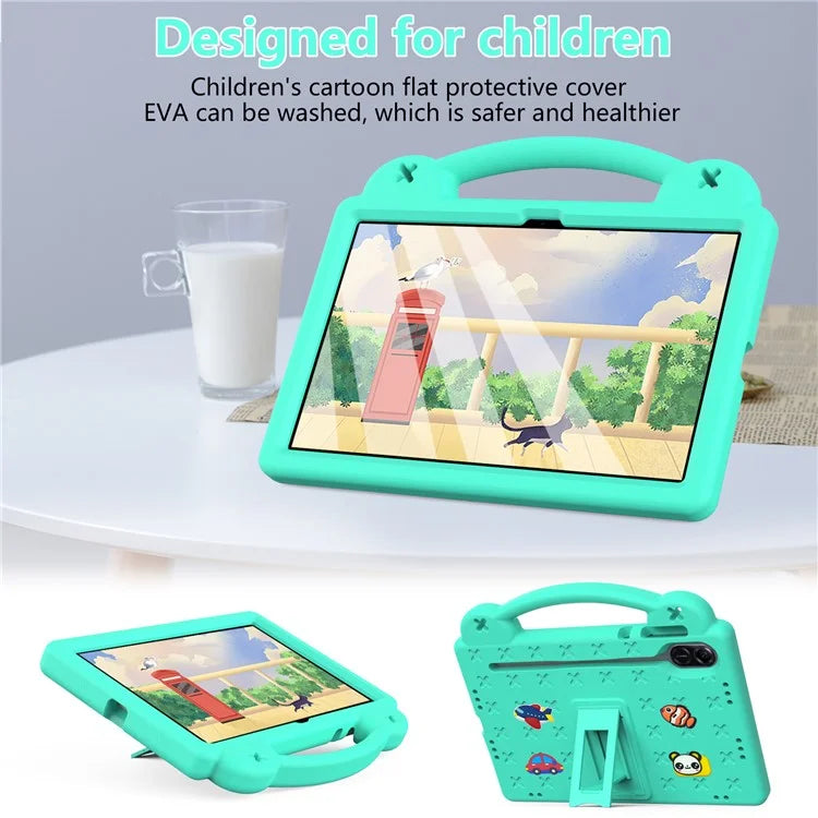For Honor Pad X9 / Pad X8 Pro EVA Case Kickstand Anti-drop Kids Tablet Cover
