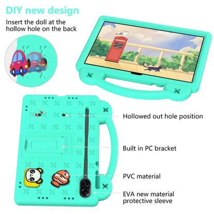 For Honor Pad X9 / Pad X8 Pro EVA Case Kickstand Anti-drop Kids Tablet Cover