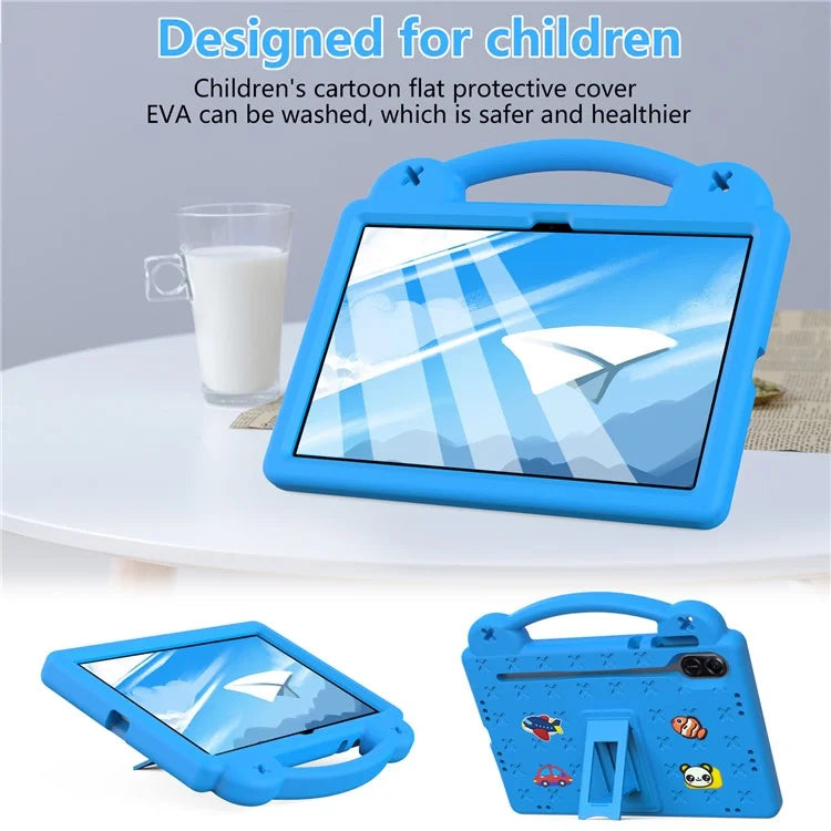 For Honor Pad X9 / Pad X8 Pro EVA Case Kickstand Anti-drop Kids Tablet Cover