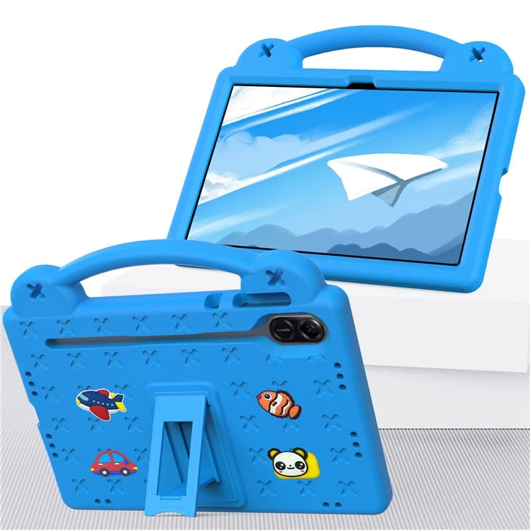 For Honor Pad X9 / Pad X8 Pro EVA Case Kickstand Anti-drop Kids Tablet Cover