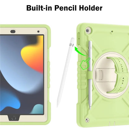X-Shaped Series for iPad 10.2 (2019) / (2020) / (2021) Case Tablet Cover with Shoulder Strap / Hand Strap