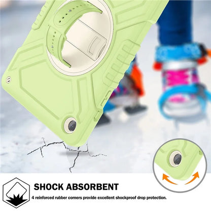 X-Shaped Series for Samsung Galaxy Tab A9+ Case PC+Silicone Rugged Shockproof Tablet Cover