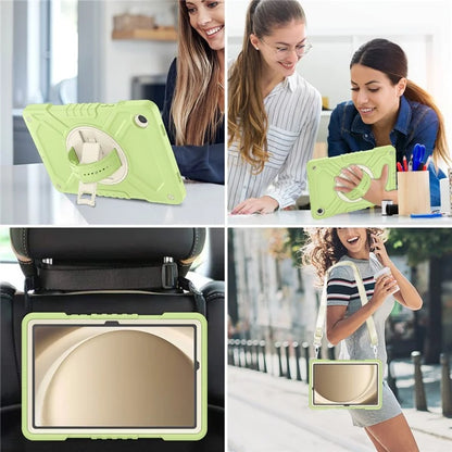 X-Shaped Series for Samsung Galaxy Tab A9+ Case PC+Silicone Rugged Shockproof Tablet Cover