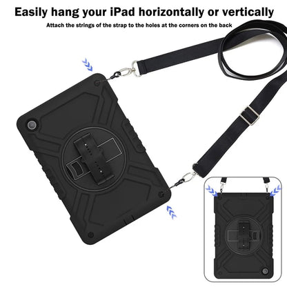 X-Shaped Series for Samsung Galaxy Tab A9+ Case PC+Silicone Rugged Shockproof Tablet Cover