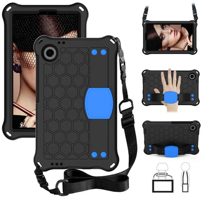 For Samsung Galaxy Tab A9 Protective Case Kickstand EVA Tablet Cover with Shoulder Strap