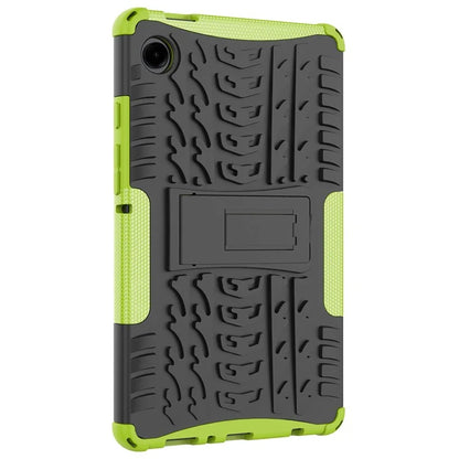 For Samsung Galaxy Tab A9 Kickstand Cover Tire Texture Anti-slip Tablet Case