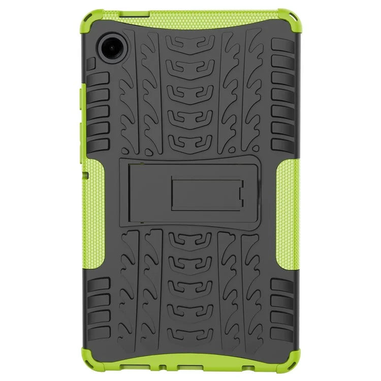 For Samsung Galaxy Tab A9 Kickstand Cover Tire Texture Anti-slip Tablet Case