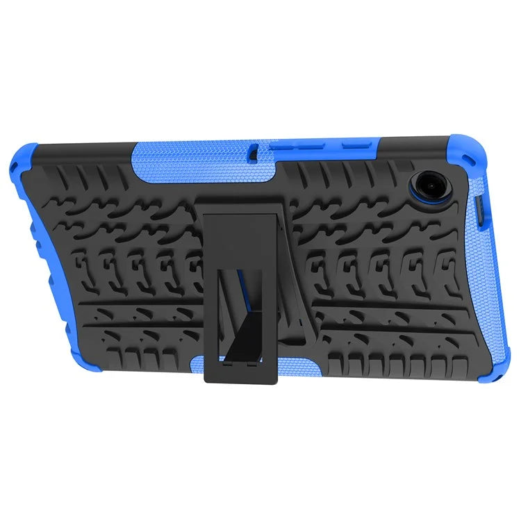 For Samsung Galaxy Tab A9 Kickstand Cover Tire Texture Anti-slip Tablet Case