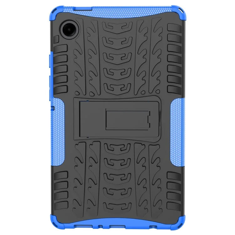 For Samsung Galaxy Tab A9 Kickstand Cover Tire Texture Anti-slip Tablet Case