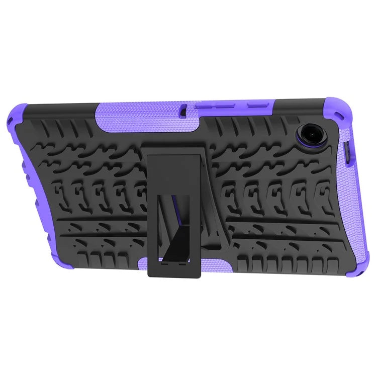 For Samsung Galaxy Tab A9 Kickstand Cover Tire Texture Anti-slip Tablet Case