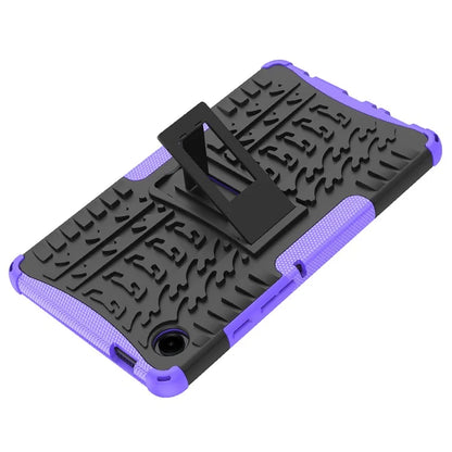 For Samsung Galaxy Tab A9 Kickstand Cover Tire Texture Anti-slip Tablet Case