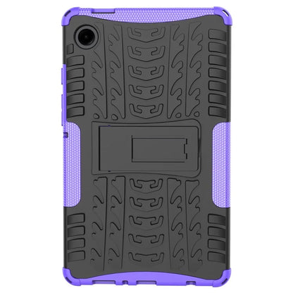 For Samsung Galaxy Tab A9 Kickstand Cover Tire Texture Anti-slip Tablet Case