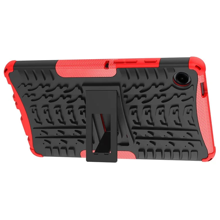 For Samsung Galaxy Tab A9 Kickstand Cover Tire Texture Anti-slip Tablet Case
