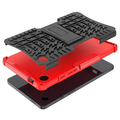 For Samsung Galaxy Tab A9 Kickstand Cover Tire Texture Anti-slip Tablet Case