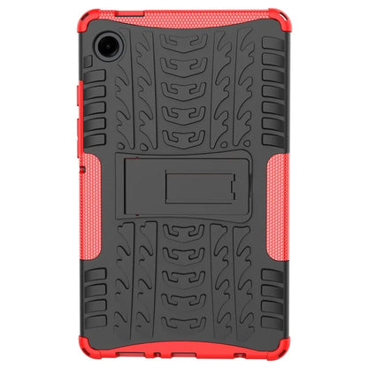 For Samsung Galaxy Tab A9 Kickstand Cover Tire Texture Anti-slip Tablet Case