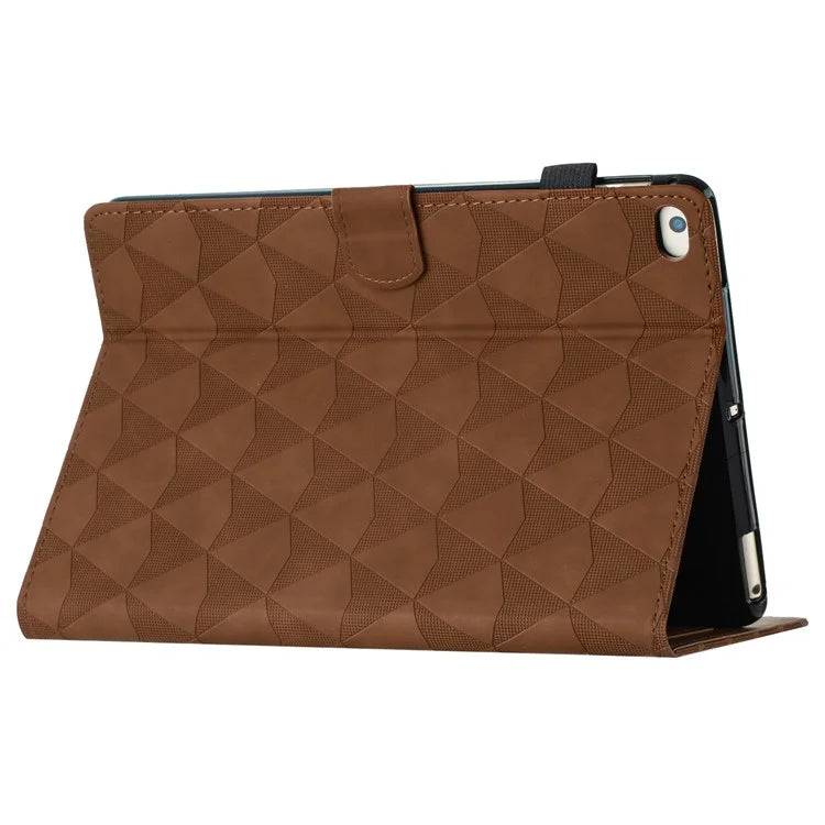 For iPad Mini  /  Mini 2  /  mini 3  /  mini 4  /  mini (2019) 7.9 inch Leather Case Stand Diamond Texture Tablet Cover