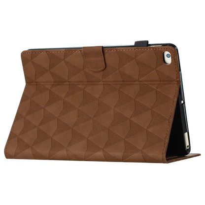 For iPad Mini  /  Mini 2  /  mini 3  /  mini 4  /  mini (2019) 7.9 inch Leather Case Stand Diamond Texture Tablet Cover