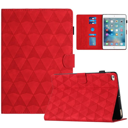 For iPad Mini  /  Mini 2  /  mini 3  /  mini 4  /  mini (2019) 7.9 inch Leather Case Stand Diamond Texture Tablet Cover