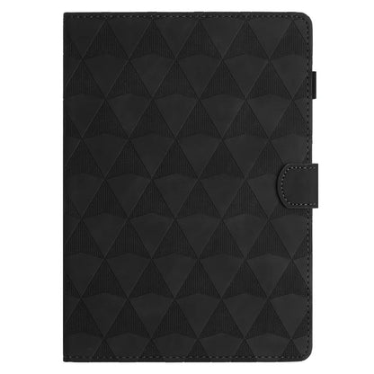 For Lenovo Tab M10 Plus (3rd Gen) Leather Case Diamond Texture Tablet Stand Cover
