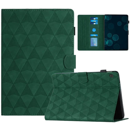 For Lenovo Tab M10 Case Diamond Pattern Leather Tablet Cover with Stand