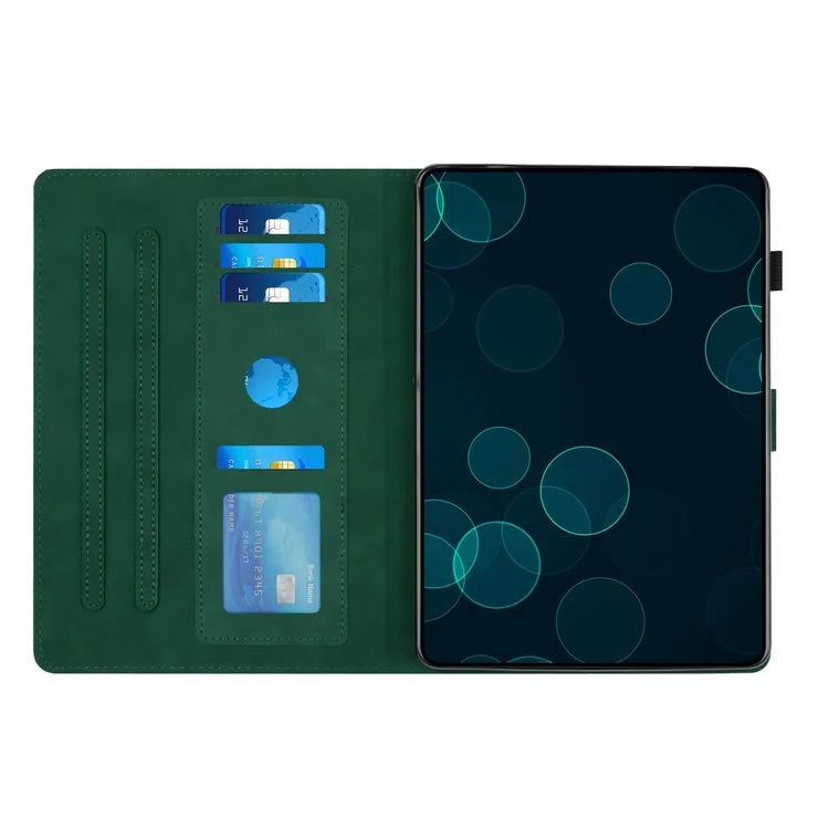 For Lenovo Tab M10 Case Diamond Pattern Leather Tablet Cover with Stand