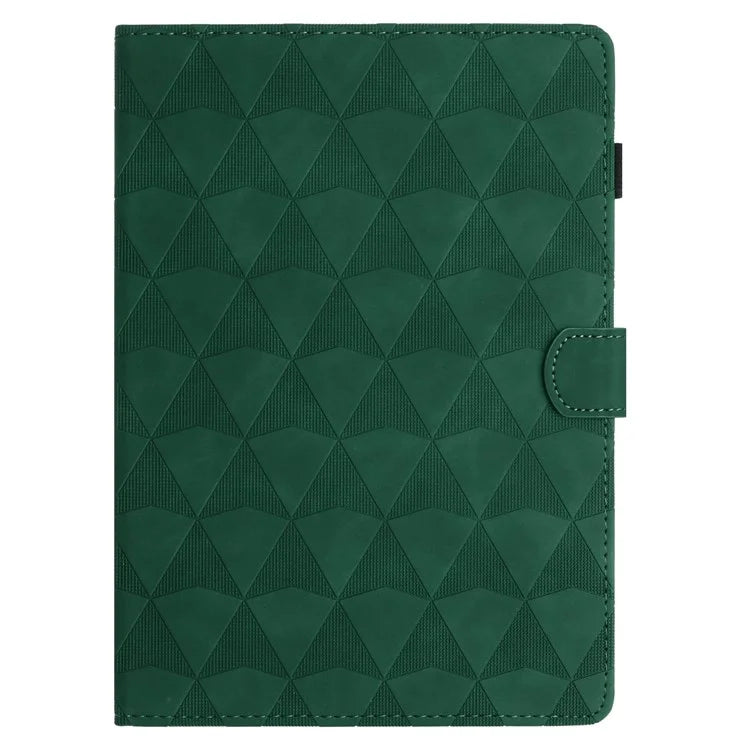 For Lenovo Tab M10 Case Diamond Pattern Leather Tablet Cover with Stand