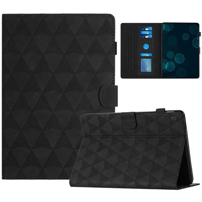 For Lenovo Tab M10 Case Diamond Pattern Leather Tablet Cover with Stand