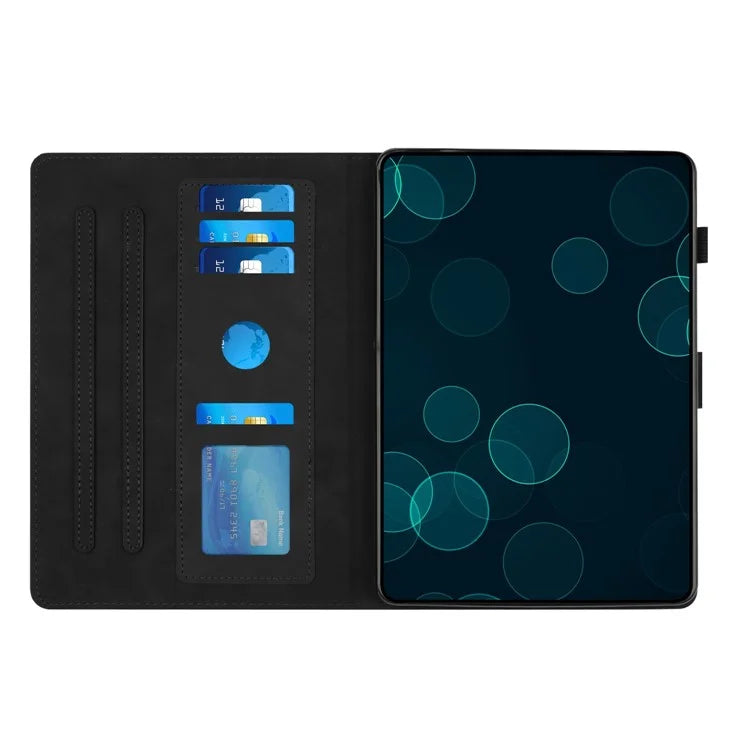 For Lenovo Tab M10 Case Diamond Pattern Leather Tablet Cover with Stand