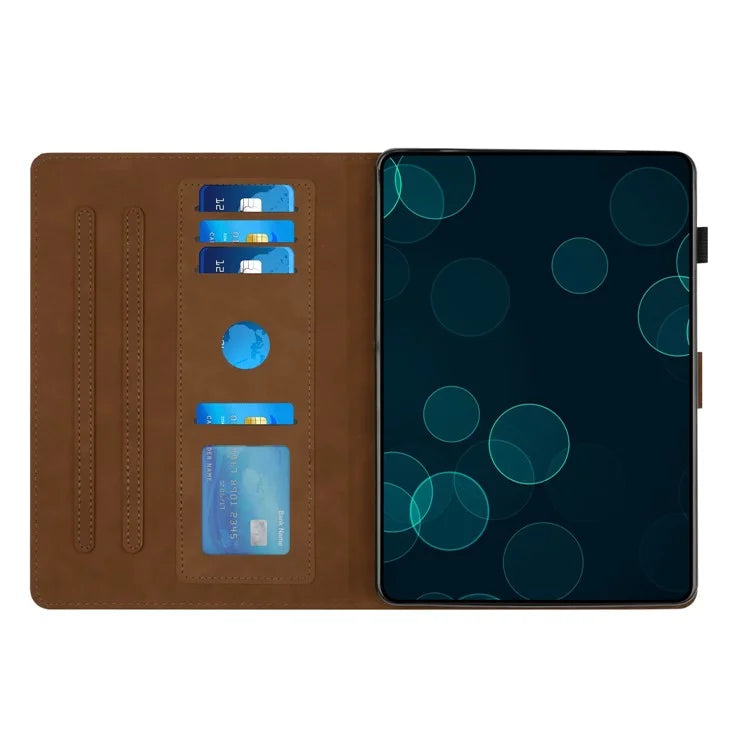 For Lenovo Tab M10 Case Diamond Pattern Leather Tablet Cover with Stand