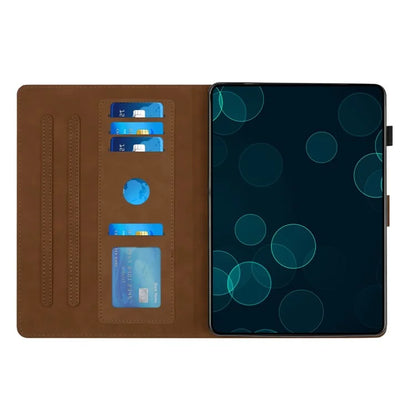 For Lenovo Tab M10 Case Diamond Pattern Leather Tablet Cover with Stand