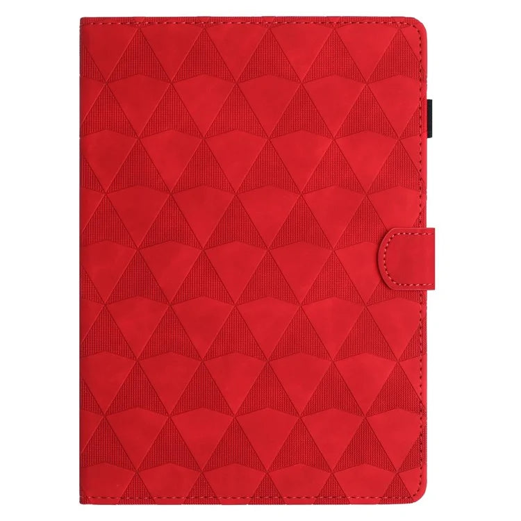 For Lenovo Tab M10 Case Diamond Pattern Leather Tablet Cover with Stand