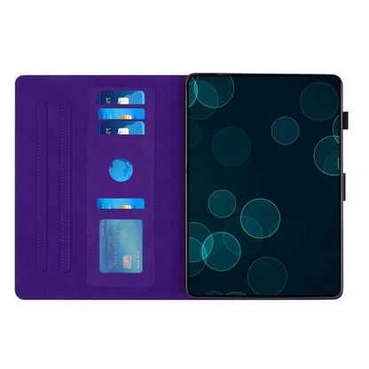 For Lenovo Tab M10 Case Diamond Pattern Leather Tablet Cover with Stand