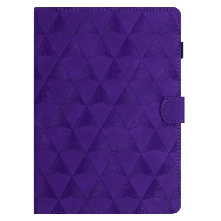 For Lenovo Tab M10 Case Diamond Pattern Leather Tablet Cover with Stand