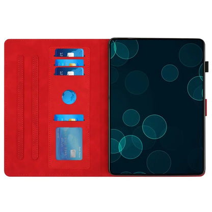 For Samsung Galaxy Tab A9 Tablet Case Diamond Pattern Leather Cover Card Holder Stand