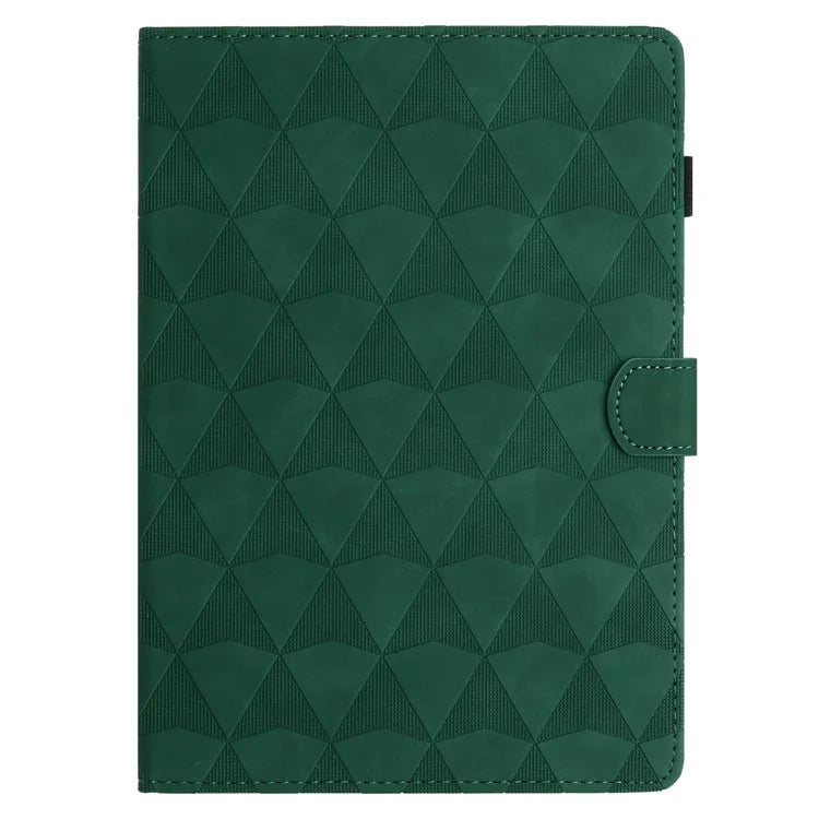 For Samsung Galaxy Tab A 10.1 (2019) Case Auto Wake Sleep Diamond Pattern Leather Cover