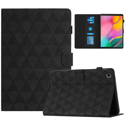 For Samsung Galaxy Tab A 10.1 (2019) Case Auto Wake Sleep Diamond Pattern Leather Cover