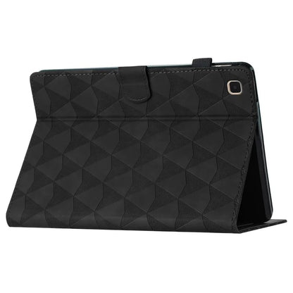 For Samsung Galaxy Tab A 10.1 (2019) Case Auto Wake Sleep Diamond Pattern Leather Cover