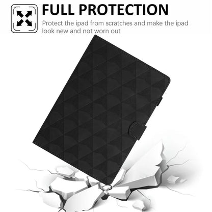 For Samsung Galaxy Tab A 10.1 (2019) Case Auto Wake Sleep Diamond Pattern Leather Cover