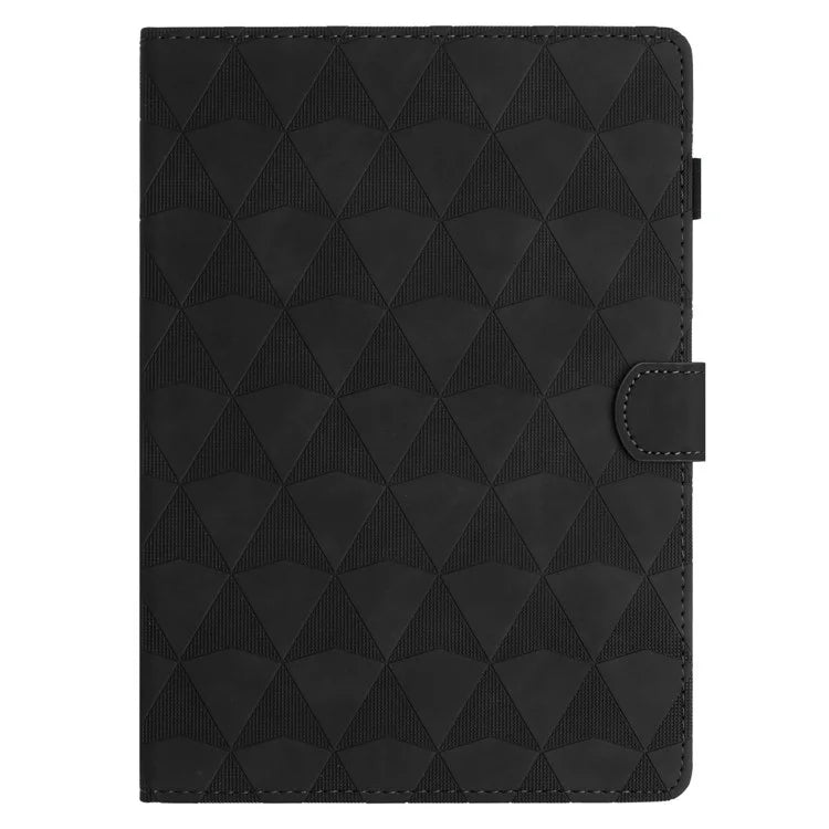 For Samsung Galaxy Tab A 10.1 (2019) Case Auto Wake Sleep Diamond Pattern Leather Cover