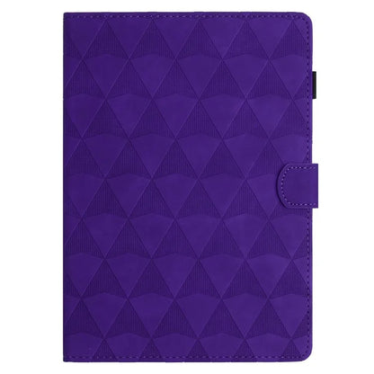 For Samsung Galaxy Tab A 10.1 (2019) Case Auto Wake Sleep Diamond Pattern Leather Cover