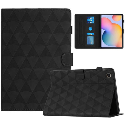 For Samsung Galaxy Tab S6 Lite (2024) / S6 Lite (2022) / S6 Lite (2020) SM-P610 P615 Leather Case Diamond Pattern Tablet Cover