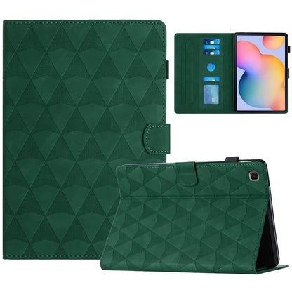 For Samsung Galaxy Tab S6 Lite (2024) / S6 Lite (2022) / S6 Lite (2020) SM-P610 P615 Leather Case Diamond Pattern Tablet Cover