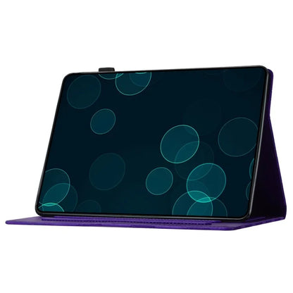 For Samsung Galaxy Tab A 10.5 (2018) T590 Case Stand Diamond Pattern Tablet Leather Cover