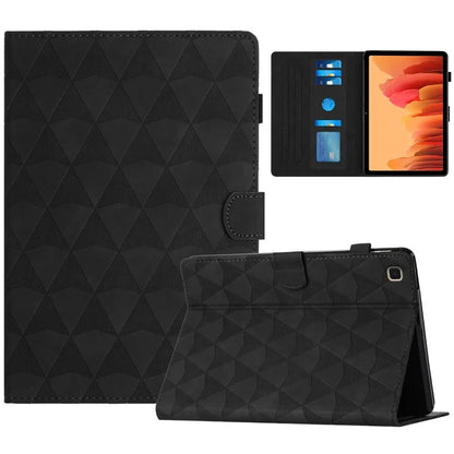 For Samsung Galaxy Tab A7 10.4 (2022) / (2020) Case Diamond Pattern Leather Cover Stand