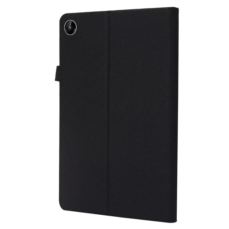 For Lenovo Tab M10 Plus (3rd Gen) Tablet Case Cloth Texture Card Holder Leather Cover