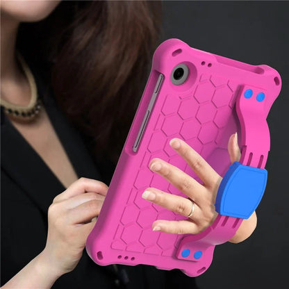 For Samsung Galaxy Tab A9+ Honeycomb Texture Case Kickstand EVA Tablet Cover