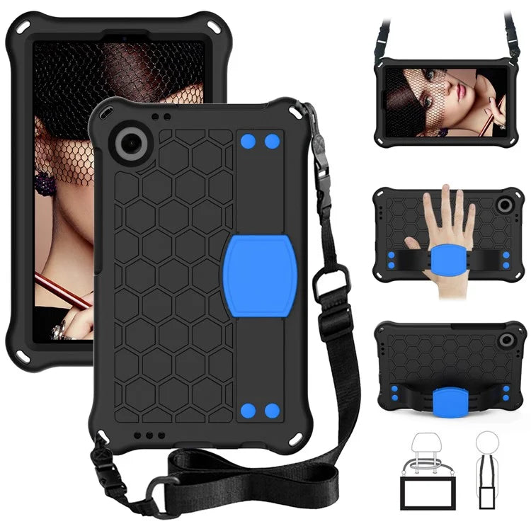 For Samsung Galaxy Tab A9+ Honeycomb Texture Case Kickstand EVA Tablet Cover