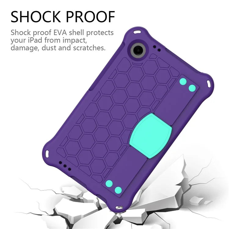 For Samsung Galaxy Tab A9+ Honeycomb Texture Case Kickstand EVA Tablet Cover